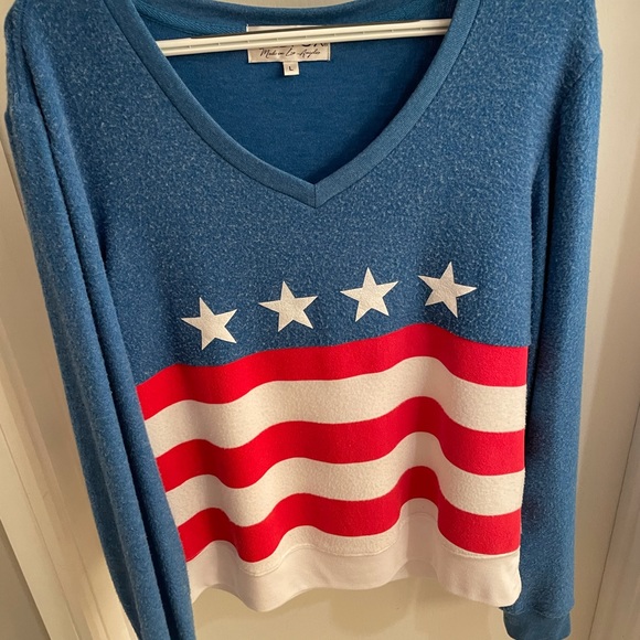 Wild fox flag sweatshirt - Picture 1 of 3